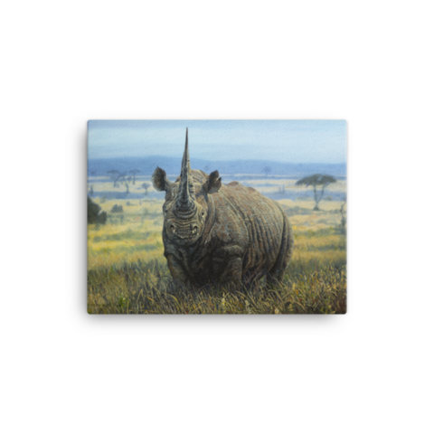 The Stand Off - Canvas - 12″×16″