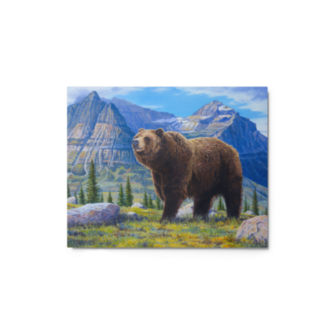 Catching the Scent - Metal - 8″×10″